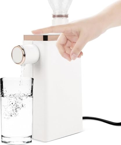 Distributore di acqua calda digitale Iistantaneo con display touch LED, capacità di 1.5 litri, 4 temperature di velocità distributore di acqua istantanea, per la preparazione del tè, caffè