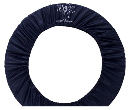 YMYGCC Anelli da Ginnastica Cerchio da Ginnastica Artistica Custodia Protettiva Cerchio da Ginnastica Ritmica Anello da Ginnastica Accessorio for attrezzo Cerchio Custodia(Dark or Deep Green)