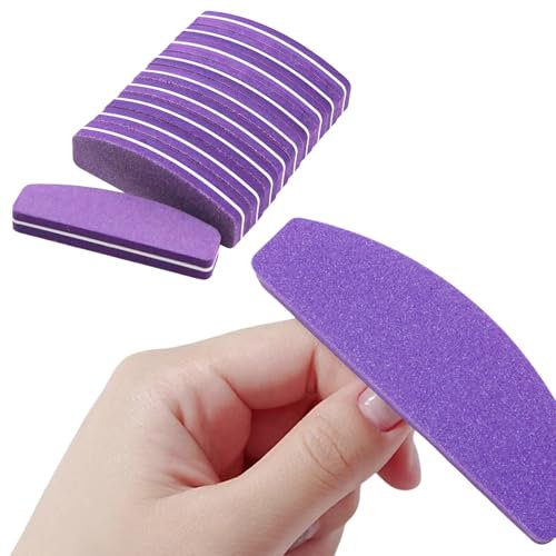 10 Stück Buffer für Nägel, Profi Nagelfeile 100/180 Grit Nagelfeilen für Gelnägel und Naturnägel, Doppelseitige Buffer für Nägel, Polierfeile Fingernägel für Nagelstudios Diy Nail Art Zuhause