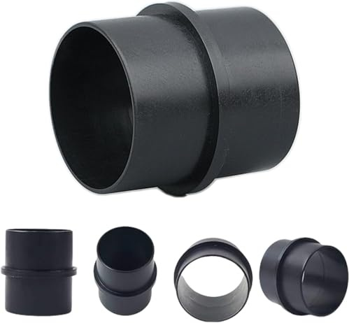 TenaLucy 75mm Verbinder Rundkanal Rohr, Kunststoff Rohrverbinder | Lüftungsrohr Standheizung Zubehör, Ducting Joiner Connector Pipe, Abluftschlauch Verbindungsstück für Heiz Kühlanwendungen