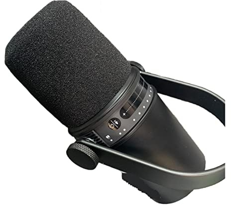 Msuiiixcccc Microphone MV7 Microphone USB Full Metal USB/XLR Dynamic Mic for Professional Recording Live Streaming Built-in Headphones Suitable for Anchor, Dubbing Studio, Recording, st