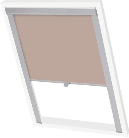 Myheimly Verdunkelungsrollo Verdunkelung Dachrollo Dachfensterrollo Dachfenster verdunkelungsrollo Beige,p06/406