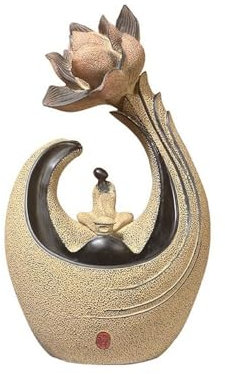 giochi d'acqua per interni Ornamenti Zen con acqua corrente Nuove decorazioni cinesi for la casa Ufficio Sala da tè Fontana da tavolo Paesaggio Acqua circolante giochi d'acqua per il giardino