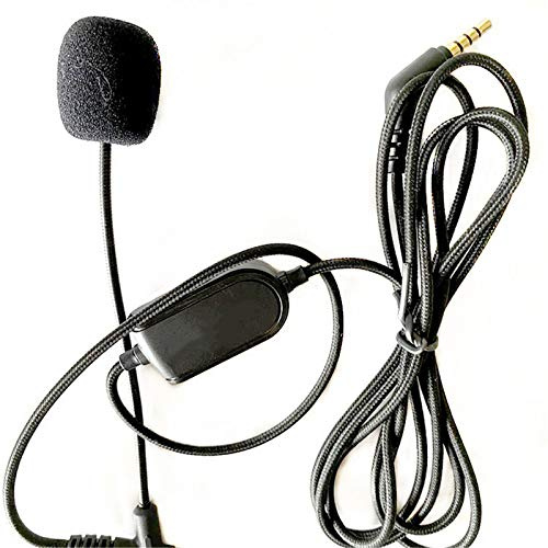VoIP Headphone Cable With Microphone Line For Boompro Gaming Headset Crossfade For LP LP2 M-80 Headphone
