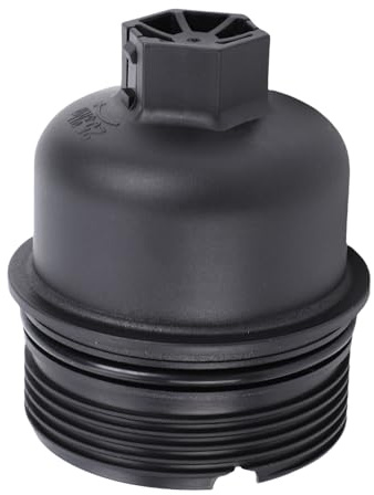 KIMISS Tappo copertura alloggiamento filtro olio 15201 00Q0A Custodia filtro olio Copertura sostituzione per LAGUNA II II TRAFIC II