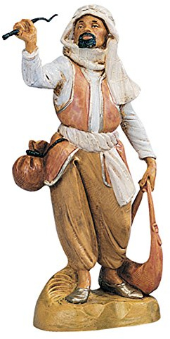 Statuine Presepe: Pastore con frusta 12 cm Fontanini 124