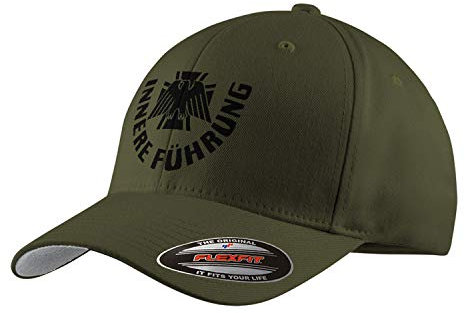 Copytec Flexfit InFüSBw Koblenz Zentrum Innere Führung Bundeswehr #36970, Farbe:Oliv, Flexfit Kappe:L/XL