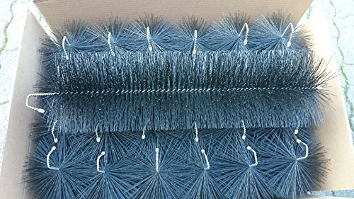 GLAMAT Filterbürste SCHWARZ 60 cm Ø 150mm x 15Stk. (73,01 € inkl. Lieferung) Gartenteich, Filter, Filterbürste Teichfilter