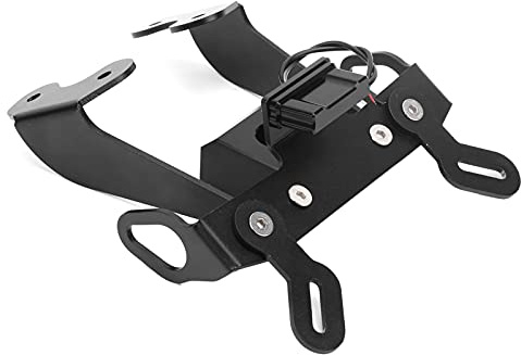 Porta Moto, Kit Elimina Paraspruzzi Staffa di Montaggio Posteriore con Luce LED per MT 09 2017-2020 / FZ 09 2017-2018