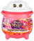 Magic Mixies Magical Gem Surprise Fire Magic Caldero – Revela un peluche Mixie no electrónico y un anillo mágico con una revelación emergente de The Fizzing Caldero Mediano, 14882