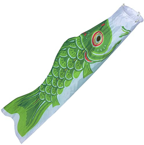 Happyyami Karpfen Windsocke Nylon Lange Hängedekoration Für Garten Und Außenbereich Für Und Feiern Wetterbeständige Farben Und Lebendiges Design