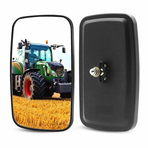 NWPangu Specchietto Retrovisore 23,5cmx13,5cm Grandangolare Quadrato HD Convesso Ausiliario per Camion, Rimorchio, Carrello Elevatore, Camper, 2PCS