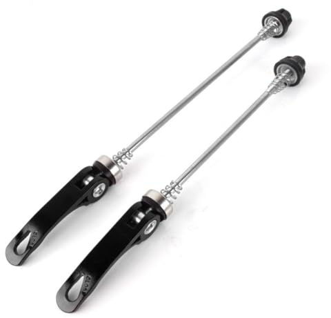 HOUSON Fahrrad Schnellspanner, Fahrrad Vorder und Hinterrad Schnellspanner Quick Release Fahrrad Achsen Set MTB Schnellspanner für Rennrad Mountainbike