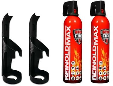 IWH - Feuerlöschspray 750 ml | Kompakt und ideal für Camping, Auto, Haus und Freizeit | Kleines Feuerlöschspray ideal auch für unterwegs | Brandklassen A und F