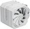 upHere gaming up2T6 White CPU Air Cooler, Dual-Tower 6×Ф6mm Heatpipes CPU Cooler, PWM 120mm Fan PC Cooler, TDP 265W, Intel LGA 1851/1700/2011/2066(X79/X99), AMD AM5/AM4