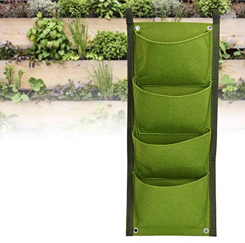 Vertikale Begrünung, Hängende Pflanztaschen, Pflanzgefäß für Küche, Balkon, Garten