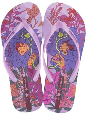 IPANEMA Graffiti IV Fem, Tongs pour femme, Lilas/Rose, 38 EU, Lilas/rose, 38 EU