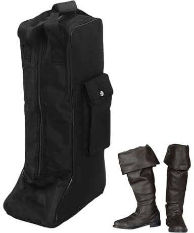 Hohe Stiefeltasche, Cowboystiefel-Reisetasche, Skischuhtaschen, Staubdichte Aufbewahrungstasche für Reitstiefel, Reise-Reißverschlusstasche, tragbarer Schuh-Organizer, Schuhaufbewahrungszubehör