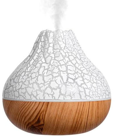 Volcanic Humidifier, Volcanic Diffuser | Simulated Volcano Flame Diffusers | RGB Ambient Light, Fire Mist, Flame Diffusers 300ml Capacity for Home Bedroom