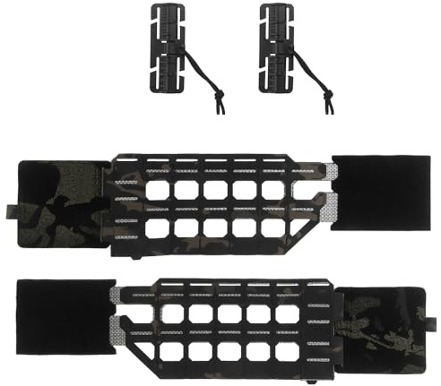 Peminkoo Taktischer Plattenträger Kummerbund MOLLE Gürtel AgiIit Style KZ Weste Gürtel Adapter Airsoft Jagdausrüstung Robust (BCP)