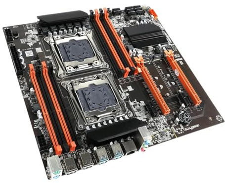 Computer Game Motherboard, X99 256GB CPU Motherboard Channel PC | Motherboard, USB 3.0 Computer Motherboard DDR4 PC Mainboard for, High Performance Computing