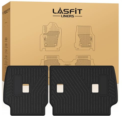 LASFIT Premium Extra Thick Rear Seat Back Covers for Toyota 4Runner 2025 2026 Seat Back Cover | TPE Custom Fit Waterproof 4 Runner 5/7 Seater Second Row Back Seat Backrest Protector Mat Liner