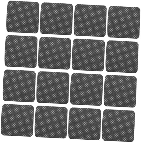 Lingettes pour Ongles sans Peluches 600 Pièces, Coton Non Tissé Noir