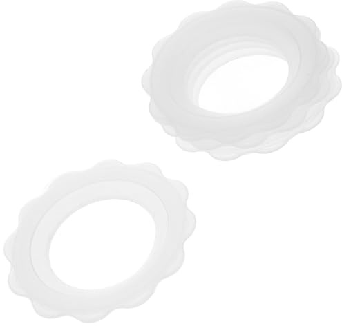 Hemobllo 5 pièces Protections Mamelons Silicone Souple Anti-transpiration avec Anneau Antidérapant Lot pour Allaitement Confort Respirant et Réutilisable