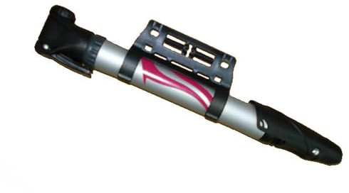 Silver mini pompa per bici donna portatile attacco al telaio