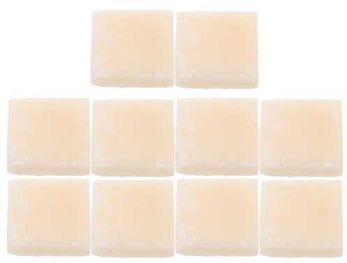 EXAOMBLE 10pcs Outdoor Fire Starter Blocks Solid Wax Kindling Cubes BBQ Grill Emergency Survival Fire Starting Supplies for Camping and Picnics