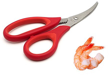 a-parts 1PC multifunzione Seafood forbici, gamberetti cracker, Shrimp Deveiner, aragosta forbici Tool