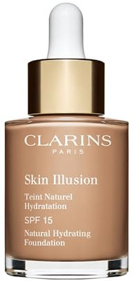 Clarins Skin Illusion SPF 15 Serum-Foundation, 112 Amber, 30 ml