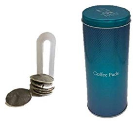 wak Vorratsdose für Kaffeepads Senseo, Schutz vor Fingerabdrücken