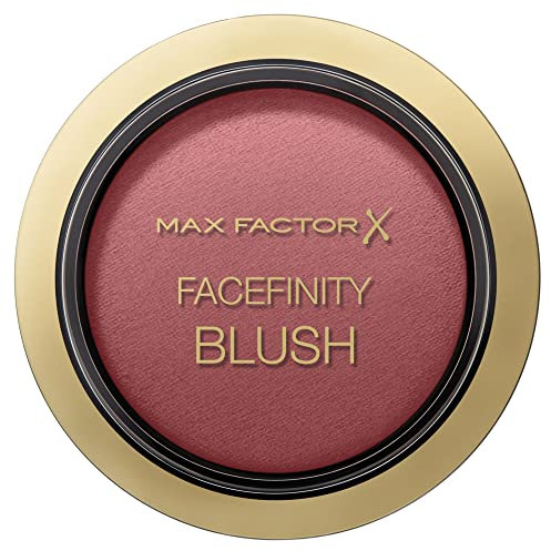 MAX FACTOR - Facefinity Blush - Flawless Demi-Matte Finish - Compact Texture, Easy To Degrade For Various Colour Intensity - 50 Sunkissed Pink