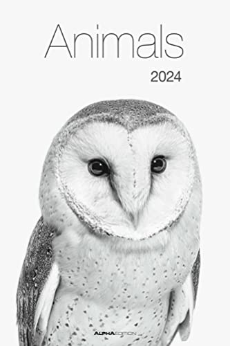 Animals 2024 - Foto-Kalender - Poster-Kalender - 33x49,5 - Tiere