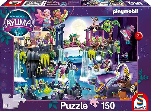 Ayuma, Die mystischen Abenteuer, 150 Teile: Kinderpuzzle Playmobil