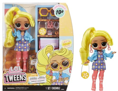 L.O.L. Surprise! Tweens - Modepuppe Hana Groove - mit über 10 Überraschungen und Fabelhaften Accessoires - Toll für Kinder ab 4 Jahren