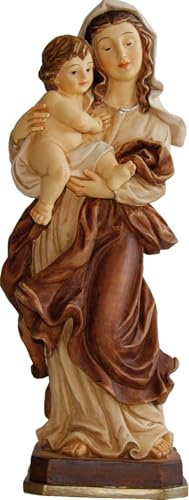 FADEDA Weidener Madonna, målad/höjd: 12 cm/handmålad/detaljerade krubbfigurer – julbord, dekoration, krubbtillbehör