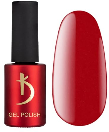 UV Nagellack Gel für Nägel - Red Shimmer - Gel Nail Polish UV-LED -7ml- langlebig - Glanz Maniküre - DIY Nageldesign - Farbe GelNägel Manicure