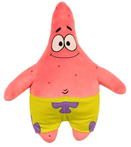 Collectibles Spongebob Squarepants Patrick Star Bedding Super Soft Cozy Decorative Cuddle Pillow, (Officially Licensed Product) By Franco