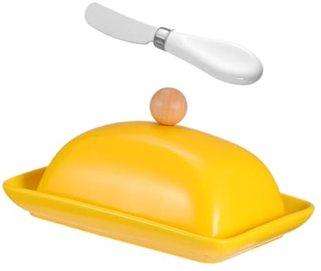 KICHOUSE 1satz Wiederverwendbare Butterdose Mit Deckel Butterbehälter Für Küche Für Butter Käse Und Desserts Leicht Zu Reinigen Design