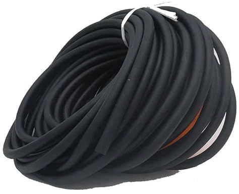 Banda de goma elástica sólida de 2 mm, línea de pesca de 3 a 20 m, cuerda de tenis de alta elasticidad, cuerda atada, sujetadores de cuerda de pesca, diámetro C de 2 mm, 35 m