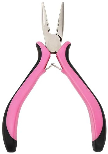 Hair Extension Pliers, Stainless Steel Hair-Pliers, Hair Extensions Tools for Easy Hair-Extension and Removal Tool