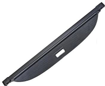 Kofferraumabdeckung Kofferraumabdeckung für VW für Golf 7 für Mk7 für GTD für GTI 2015–2021 Gepäckraumabdeckung mit Schutzabdeckung Laderaumabdeckung(Kohlenstoff-Look)