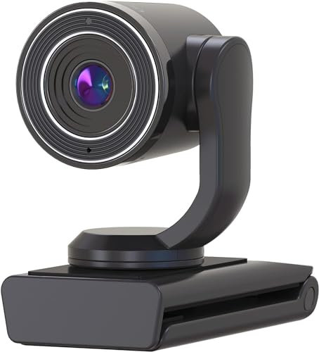 TOUCAN Streaming USB Webcam – 1080p HD Video up to 60fps, Wide-Angle Lens with Low-Light Capability & Built-In Mic, Clear Visuals & Crisp Audio for Home Office, Conferences, Gamers & Content Creators