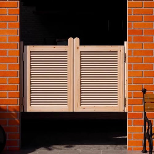 Porte Battante Interieur Saloon Porte D'entrée Battante Bidirectionnelle De Terrasse De Porche De Jardin Extérieur, Garage Sous-sol Cuisine Salle De Bain Douche Demi-taille Portes(H 36in(90cm),W 28in(