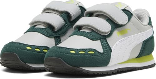 PUMA Cabana Racer SL 20 V INF Sneaker, COOL Light Gray White-Dark Myrtle-Lime Smash, 27 EU