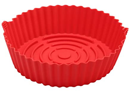 COLLBATH Silikon-einlage Für Heißluftfritteuse Antihaft-matte Zum Backen Waschbar Passt Für Frittierkorb Backofenboden Schützen Zubehör Für Fritteuse