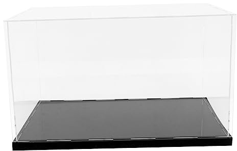 Acryl Displaybox Transparent mit Deckel für Kunstwerke 1 Stück | Hohe Transparenz, Leicht zu Reinigen, für Handarbeit Modell und Mikro Landschaftsbox