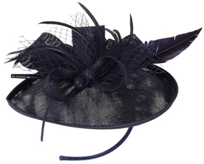 PENIKOKO Blumen Haarband Damen Kopfschmuck für Party Bankett Hochzeit Braut Stirnband Festlich Rosa